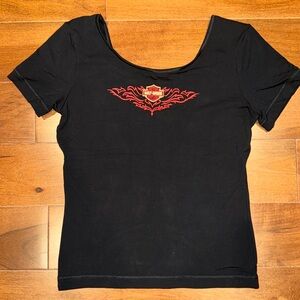 Vintage Spandex Harley Davidson